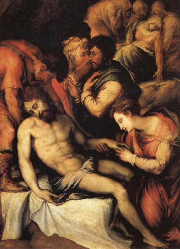 The Deposition, Francesco Salviati